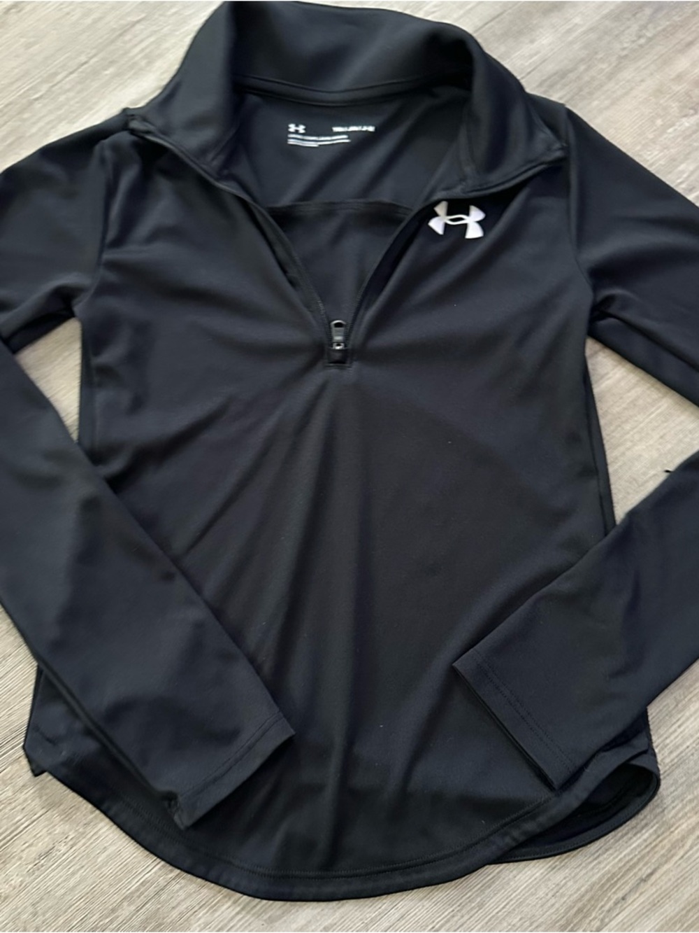 Under Armour Black Half-Zip Performance Top